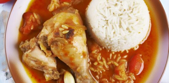Kuře s rýží provensálské